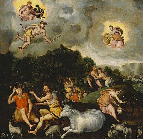 The Story of Argus, 1570, 