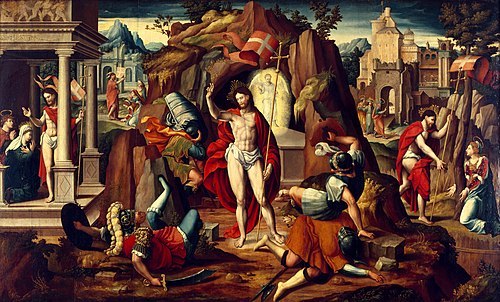 Scenes of the Passion and Resurrection of Christ, 1541, 