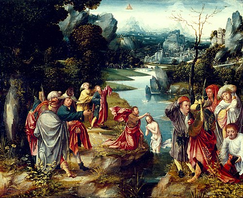 The Baptism of Christ, 1525, 