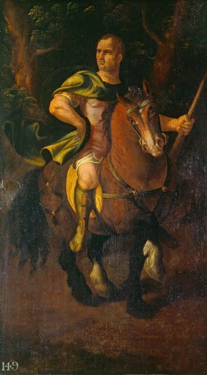 An Emperor on Horseback, 1537, 