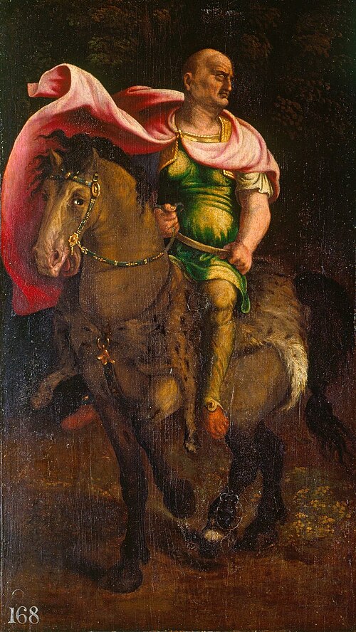 An Emperor on Horseback, 1537, 