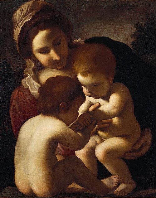 The Madonna and Child with the Infant St John the Baptist, 1664, 