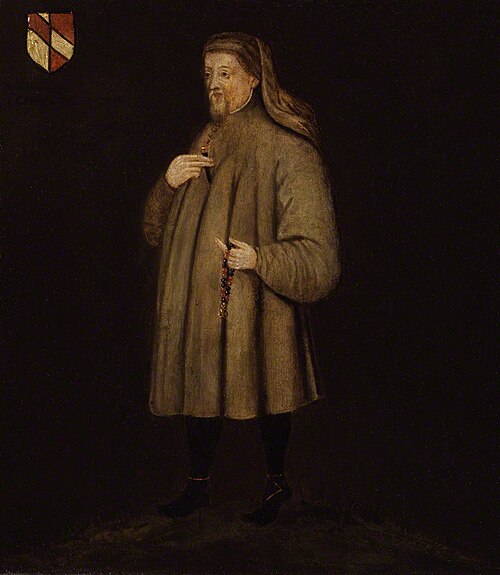 Geoffrey Chaucer, 1550, 
