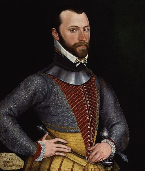 Sir Richard Bingham, 1564, 