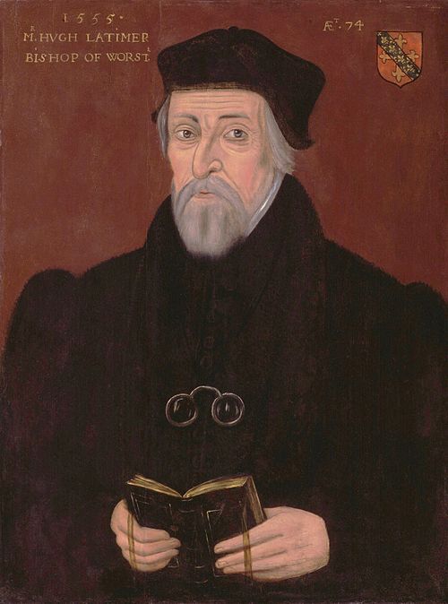 Hugh Latimer, 1555, 
