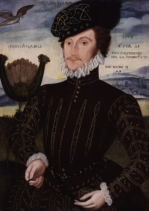 Sir Thomas Coningsby, 1572, 