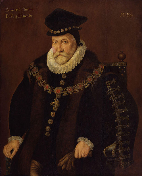 Edward Fiennes de Clinton, 1st Earl of Lincoln, 1584, 