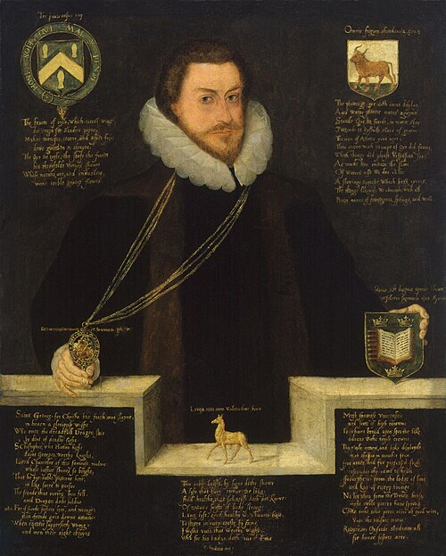 Sir Christopher Hatton, 1589, 