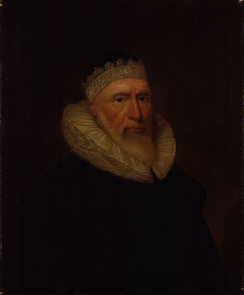 Unknown man, formerly known as Sir Julius Caesar, 1610, 