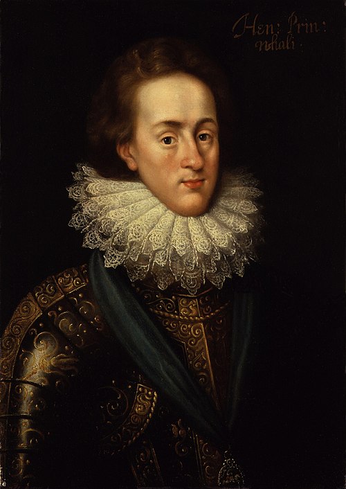 Henry, Prince of Wales, 1610, 