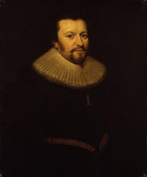 Unknown man, formerly known as Sir Ralph Winwood, 1610, 