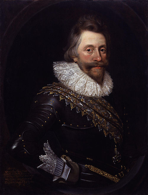 Henry Wriothesley, 3rd Earl of Southampton, 1618, 