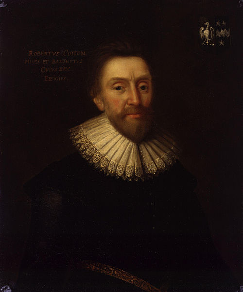 Sir Robert Bruce Cotton, 1st Bt, , 