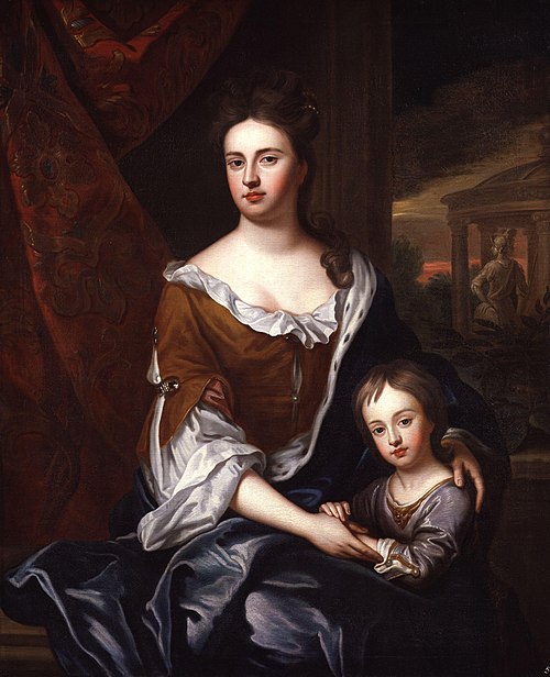Queen Anne; William, Duke of Gloucester, 1694, 