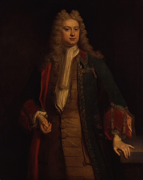 Unknown man, formerly known as Horatio Walpole, 1st Baron Walpole of Wolterton, 1707, 