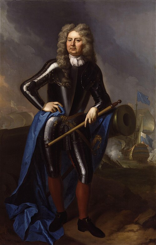 Sir Cloudesley Shovell, 1702, 