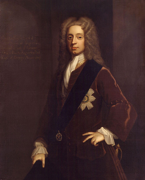 Charles Boyle, 4th Earl of Orrery, 1707, 