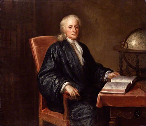 Sir Isaac Newton, 1728, 
