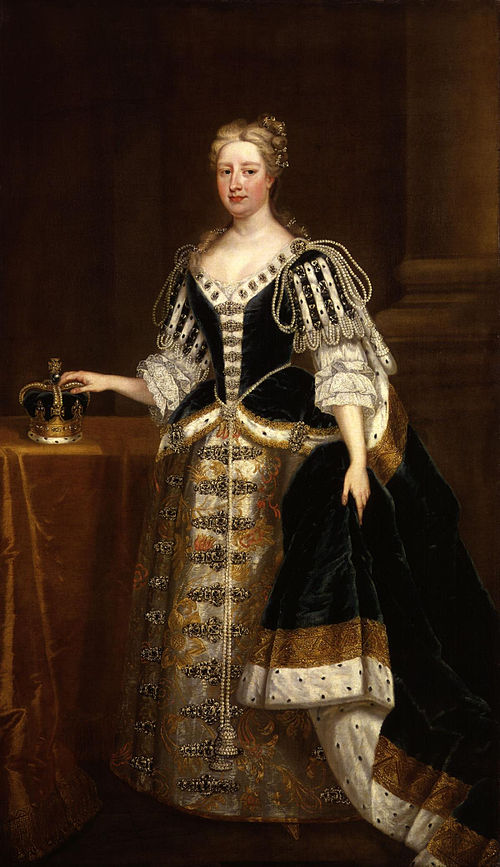 Caroline Wilhelmina of Brandenburg-Ansbach, 1727, 
