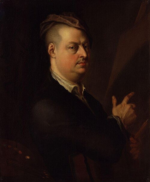 Unknown man, formerly known as Richard Wilson, 1735, 