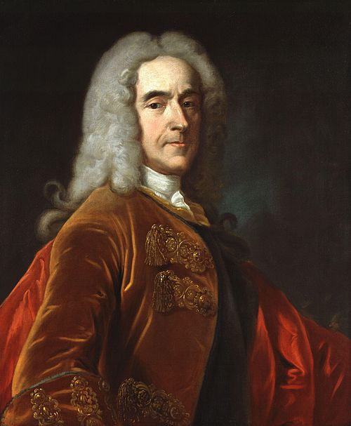 Richard Temple, 1st Viscount Cobham, 1740, 