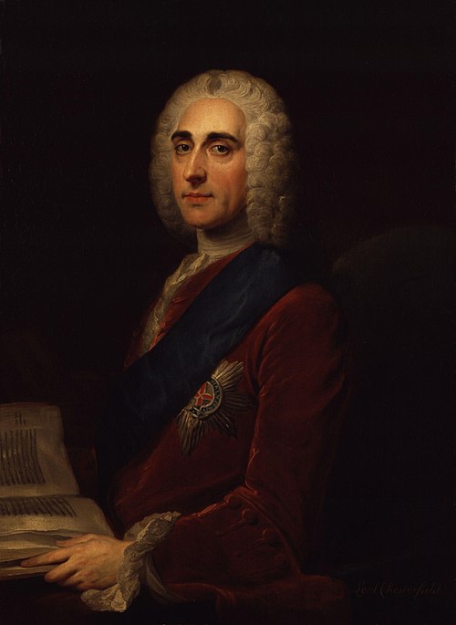 Philip Dormer Stanhope, 4th Earl of Chesterfield, 1742, 