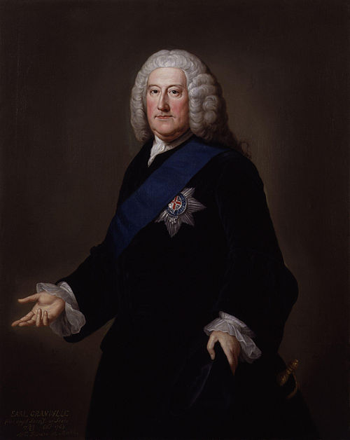 John Carteret, 2nd Earl Granville, 1750, 