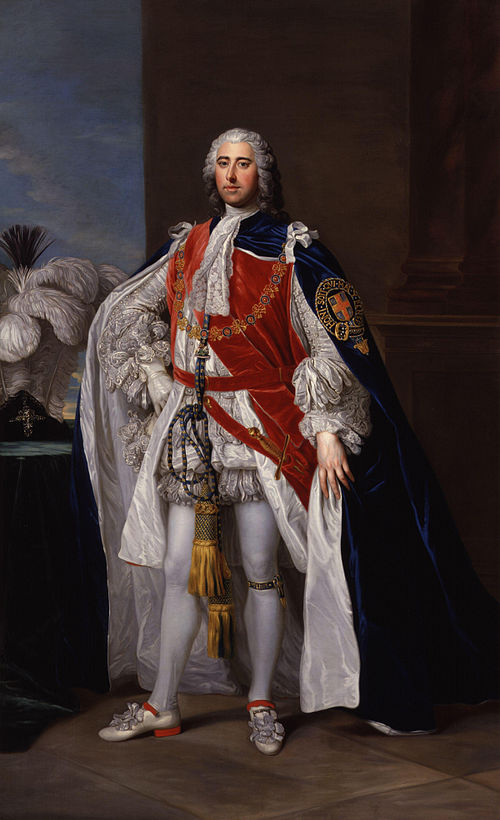 Henry Fiennes Pelham-Clinton, 2nd Duke of Newcastle-under-Lyme, 1756, 