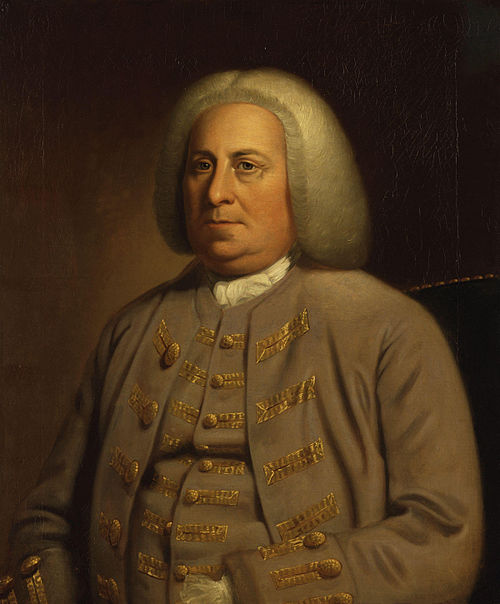 Robert Dinwiddie, 1760, 