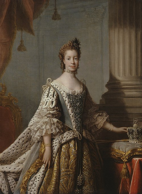 Charlotte of Mecklenburg-Strelitz, 1761, 