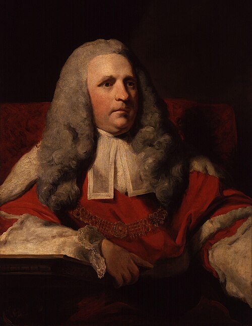 Charles Pratt, 1st Earl Camden, 1765, 