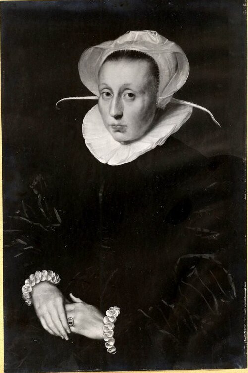 Portrait of the wife of Hendrik van Opmeer, 1597, 