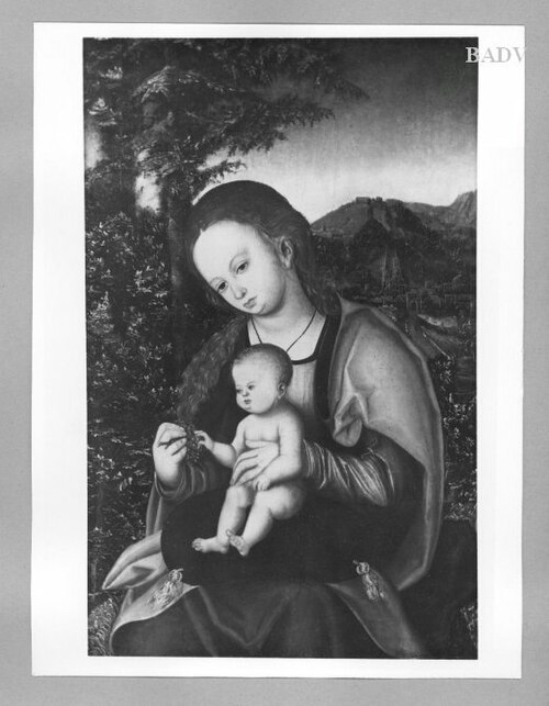 Vierge à l'Enfant, 1516, 