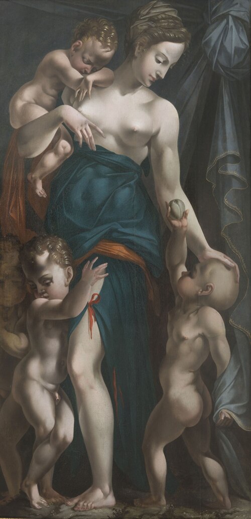 Charity, 1545, 