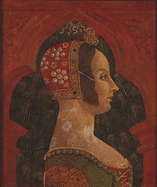 Portrait of a lady in profile, 1480, 