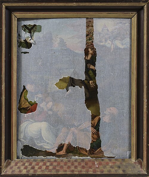Christus en zijn apostelen op de olijfberg, 1544, 