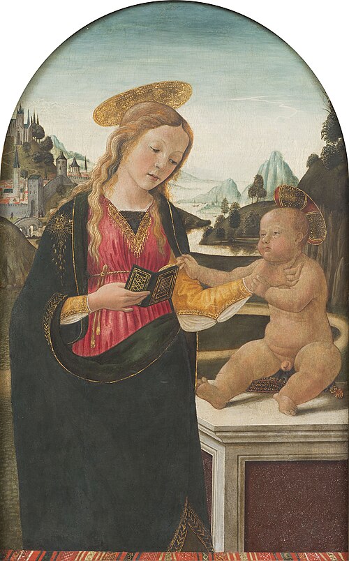 Vierge à l'Enfant, 1490, 