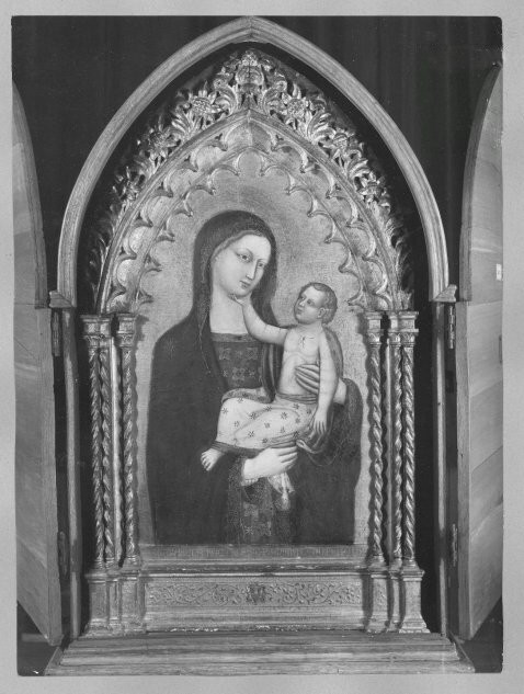 Madonna with child, 1420, 