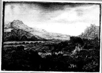 mountain landscape, 1650, 
