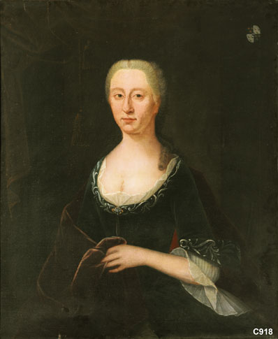 Suzanna Cecilia Baytha Merens (1708-1783). Echtgenote van Engelbert Menthen, 1744, 