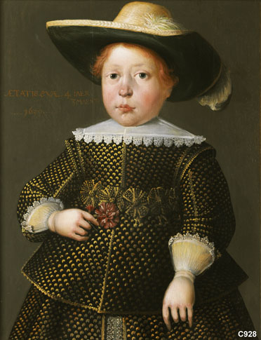 Portrait of Claes Jacobsz. Veen (1634-....), 1639, 