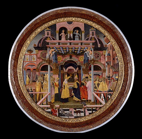 The Meeting of Solomon and the Queen of Sheba, 1473, 