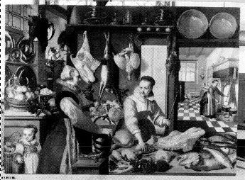 Keukeninterieur, 1609, 