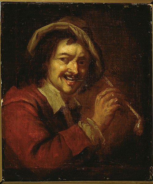 Pipe-smoking man, 1640, 