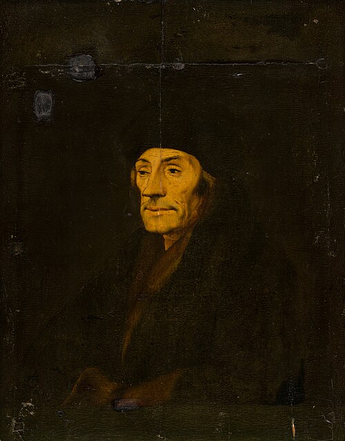 Portrait of Desiderius Erasmus (1466/69-1536), 1672, 
