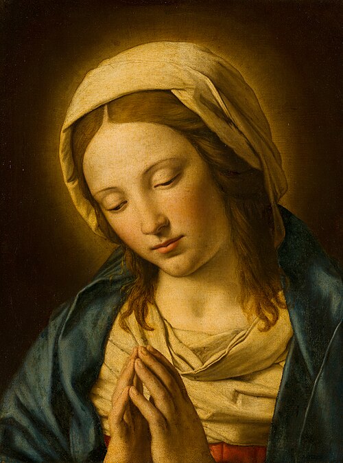 The Virgin in Prayer, 1722, 