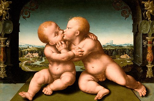 Christ and John the Baptist as Children, 1530, 