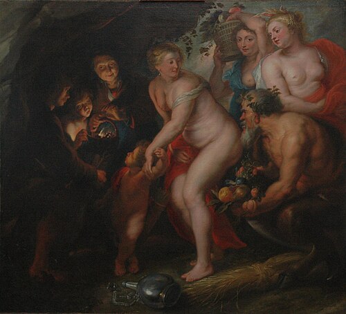 Sine Cerere et Baccho friget Venus (Without Ceres and Bacchus Venus Would Freeze), 1659, 