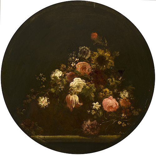 Flowers in a Vase, 1718, 