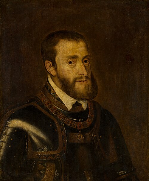 Portrait of Emperor Charles V (1500-1558), 1685, 